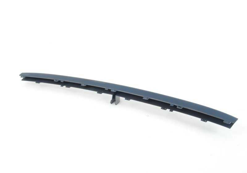 Listón central del parachoques delantero imprimado OEM 51117893048 para BMW E39. Original BMW.