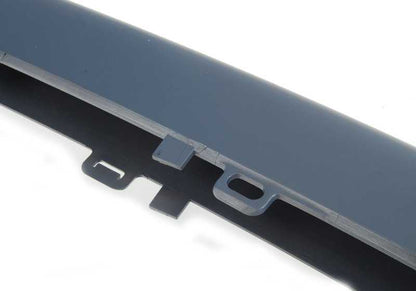 Listón central del parachoques delantero imprimado OEM 51117893048 para BMW E39. Original BMW.