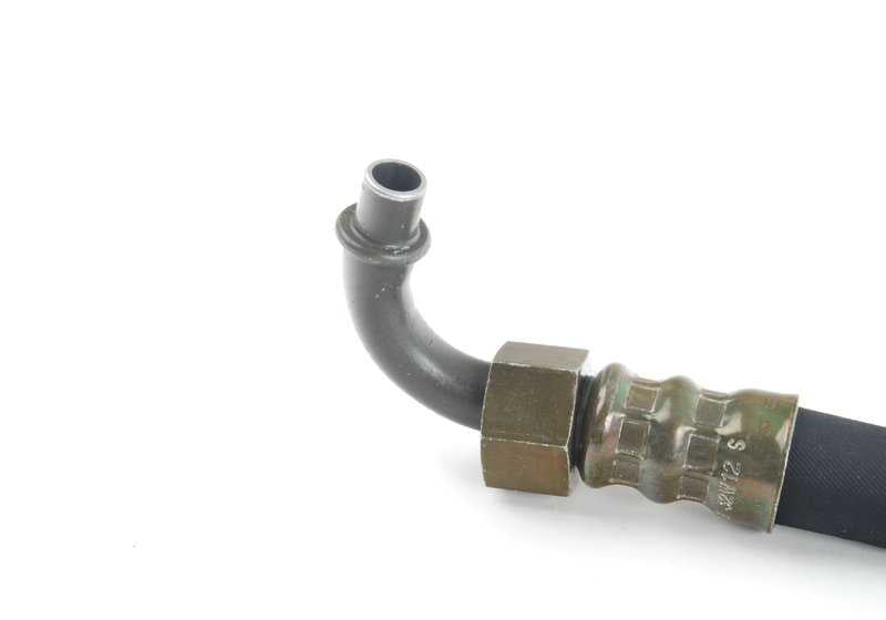 Tubo de aceite para radiador OEM 17221719195 para BMW E30. Conduce el aceite al radiador para refrigerar el motor. Compatible con sistemas de enfriamiento de aceite. Original BMW.