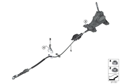 Cambio Steptronic OEM 25168483099 para BMW 2' F45 Active Tourer, F46 Gran Tourer... y más. Original BMW.