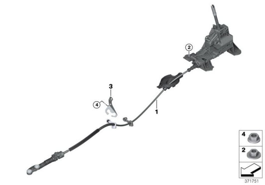 Cambio Steptronic OEM 25168483099 para BMW 2' F45 Active Tourer, F46 Gran Tourer... y más. Original BMW.