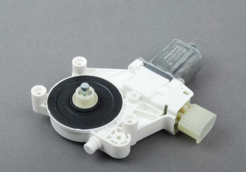 Motor del elevalunas izquierdo OEM 67627189231 para BMW E92 316i, 318i, 320d (todos los modelos compatibles). Sólo para mecanismo del lado izquierdo. Original BMW.