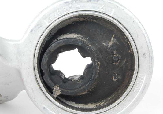 Suporte de braço transversal com borracha direita OEM 31107836863 para BMW Z4 E85, E86. BMW genuíno.