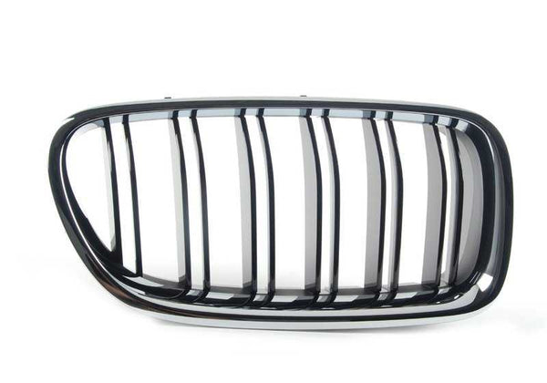 Rejilla embellecedora delantera derecha OEM 51138057224 para BMW F10. Original BMW.