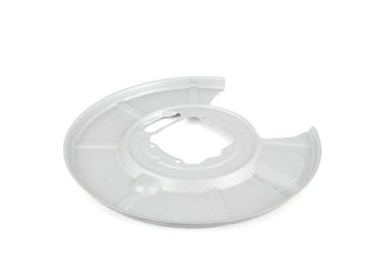 Protector guardapolvo freno trasero izquierdo OEM 34216754629 para BMW E60, E63, E64, E65, E66. Compatible con sistemas de freno trasero. Recambio original BMW.