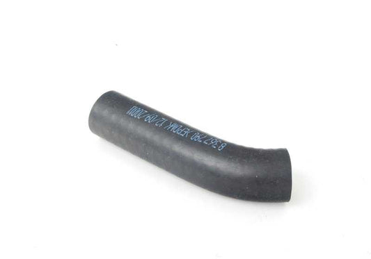 Tubo de refrigeración OEM 64218367790 para BMW E30. Conductor de agua del radiador al motor. Repuesto original BMW.