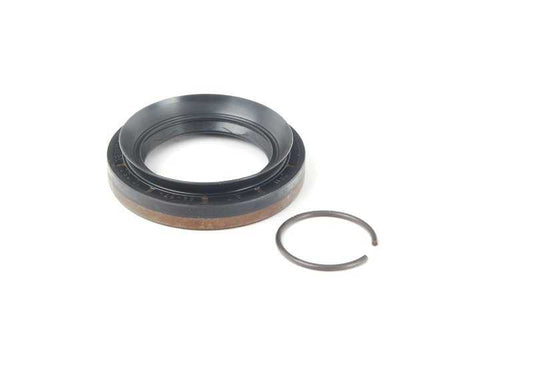 Retén de aceite con aro de seguridad OEM 33107505602 para BMW E30, E36, E28, E34, E24, E23, E32, E38, Z1, Z3. Original BMW.
