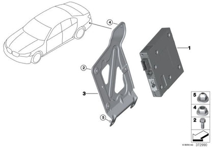 Módulo TV OEM 65509366606 para BMW Serie 5 F07, F10, G30, Serie 6 F12, F13, Serie 7 F01, G11, X5 F15, X6 F16, Phantom RR1, Ghost RR4... y más. Original BMW.