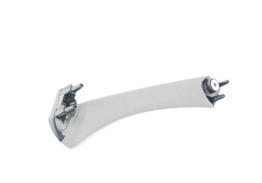 Soporte de manilla izquierda OEM 51417230851 para BMW Serie 3 E90, E90 LCI, E91, E91 LCI. Original BMW.
