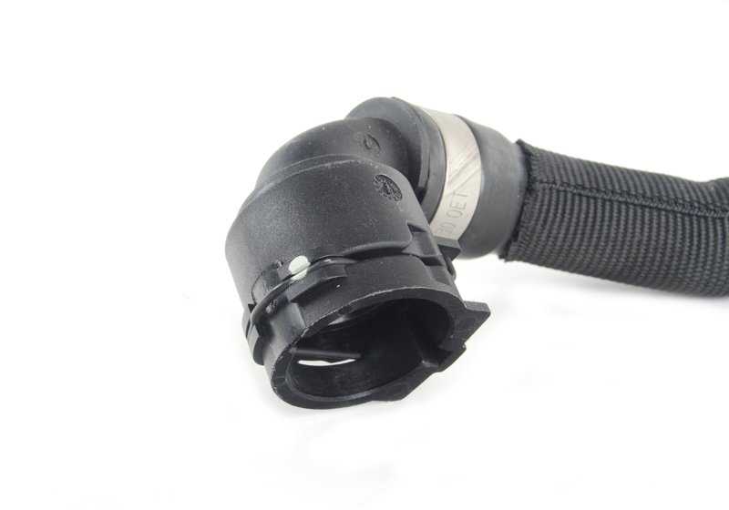 Coolant hose for BMW 5 Series F07, F10, F11, F18, 7 Series F01, F02 (OEM 17127583175). Genuine BMW