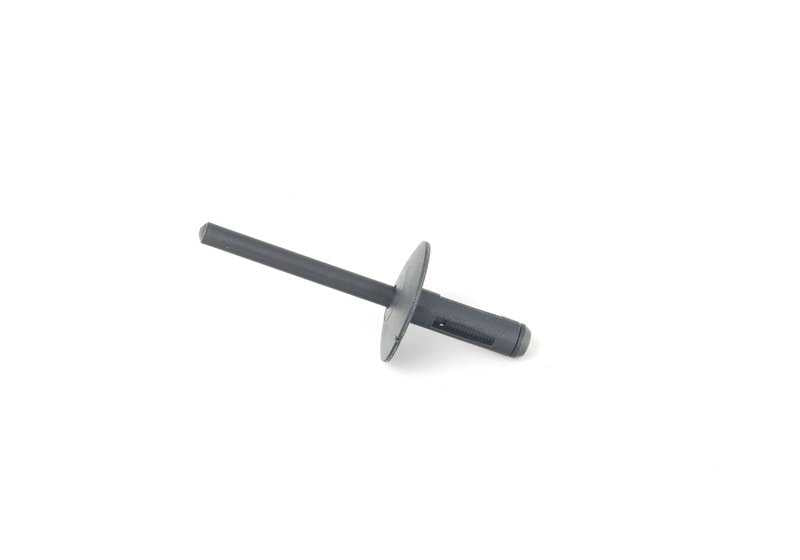 Remache de plástico negro OEM 51777171004 para BMW Serie 2 G45, X1 E84 (sDrive16d, 16i, 18d). Pieza original BMW para fijación de molduras y embellecedores.