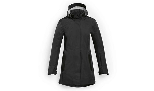 Chaqueta seca de mujer talla L negra OEM 76147923008 válido para motos BMW. Original BMW Motorrad.