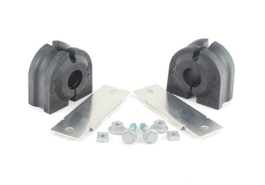 Kit reparación goma estabilizador OEM 31352347939 para BMW Serie 5 E60, E60 LCI, E61, E61 LCI. Original BMW.