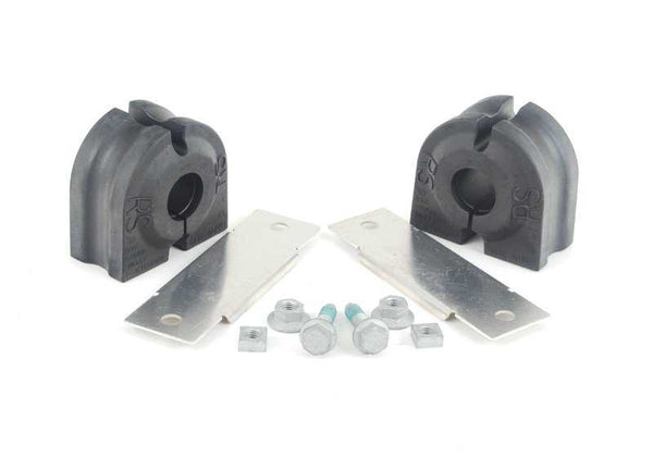 Kit reparación goma estabilizador OEM 31352347939 para BMW Serie 5 E60, E60 LCI, E61, E61 LCI. Original BMW.