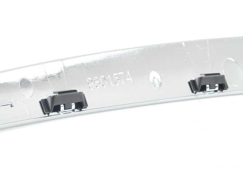 Anillo embellecedor faro derecho cromado OEM 51139813824 para MINI Countryman R60, Paceman R61. Original MINI.