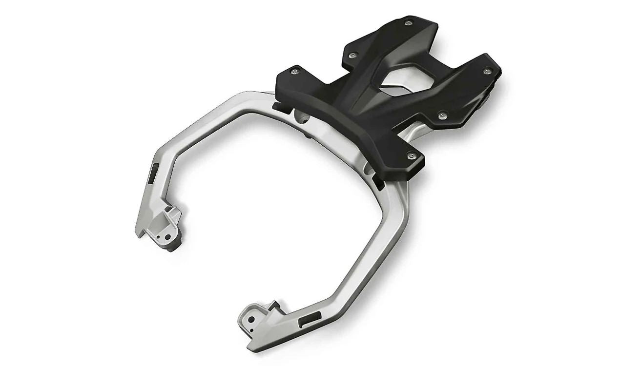 Portaequipajes trasero OEM 46545A097C1 para motos BMW S 1000 XR, S 1000 XR X4, serie K69. Original BMW Motorrad.