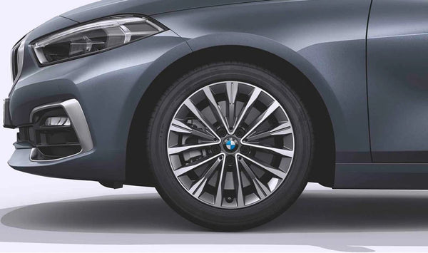 Llantas de aleación diseño multirradio 547 OEM 36116856085 para BMW F40, F44, F45, F46. Color gris cerium mate 7.5x17 ET54. Original BMW.