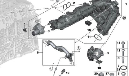 Conector eléctrico OEM 12527540419 para BMW F20, F30, F07, F10, F11, F01, F02, E70, E71, E90, E91, E92, E93 y MINI R55, R56, R57, R58, R59, R60, R61. Original BMW y MINI.