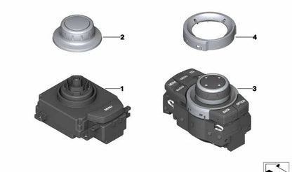 Steuereinheit (Controller) OEM 65829125349 für BMW X5 E70 und X6 E71. Original BMW Stück.