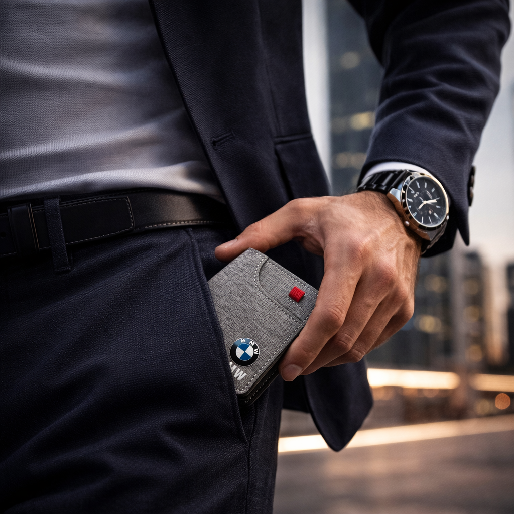 ///Porte-cartes compact M BMW avec porte-billets