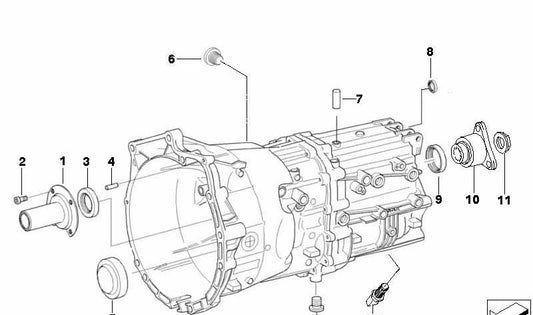 OEM 23017634220 Breather Hose for BMW E46 E90 E91 E60 E61 E63 E64 E84 E85 E86 Original BMW