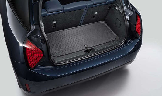 Molded Trunk Mat OEM 51475B3B9E1 for MINI J01 Cooper E, Cooper SE, JCW E... and more. Original MINI.