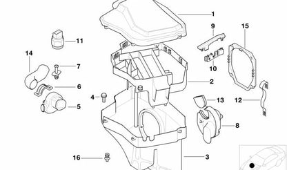 Lámina de resorte OEM 12901747670 para BMW E39, E38, E31. Pieza original BMW.