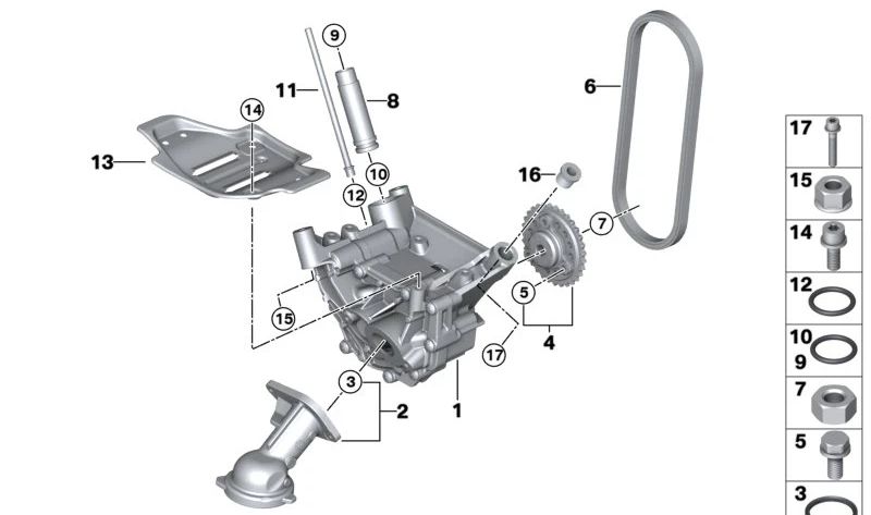 Colector de admisión OEM 11415A12275 para BMW E70, E71, E72, F15, F16. Original BMW.