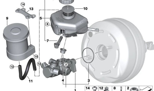 Vis de fixation OEM 3436865679 pour BMW {F20, F21, F40, F52, F22, F23, F44, F45, F46, F87, G42, F30, F31, F34, F80, G20, G21, G28, F32, F33, F33, F36 , F36, F36, F82, F83, G22, G23, G26, F48, F49, F39, G29, I01, I12, I15}. BMW d'origine.