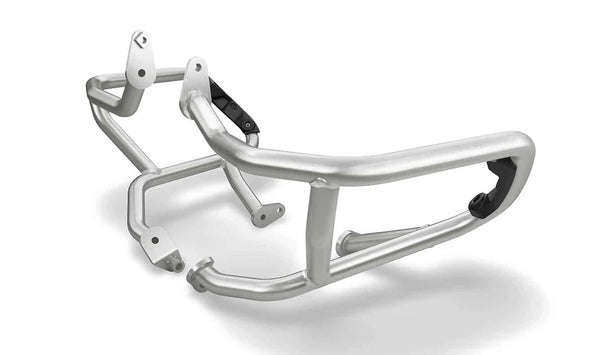 Estribo de protección de motor izquierdo OEM 46638389433 para motos BMW R 1200 GS, R 1250 GS, R 1200 R, R 1250 R, R 1200 RS, R 1250 RS. Original BMW Motorrad.