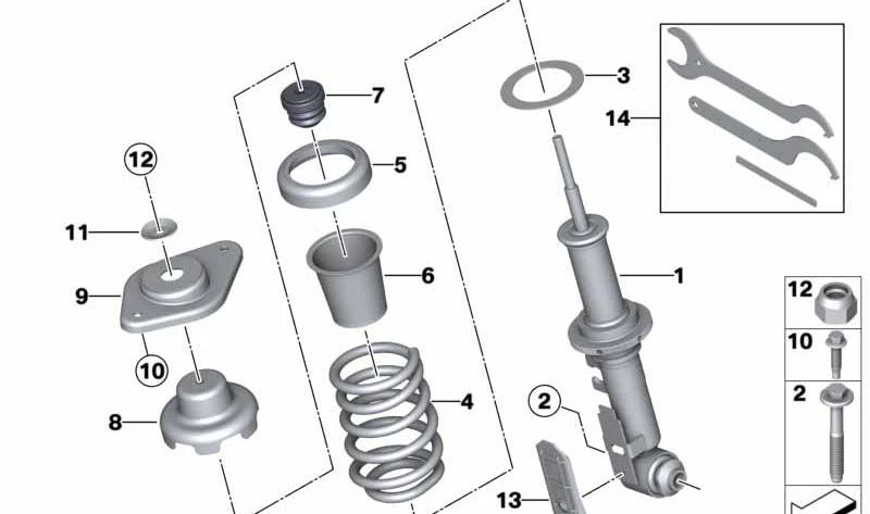Protector contra impactos de piedras OEM 33506778572 para MINI R55, R56, R57, R60, R61. Pieza original MINI.