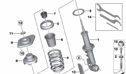 Protector contra impactos de piedras OEM 33506778572 para MINI R55, R56, R57, R60, R61. Pieza original MINI.