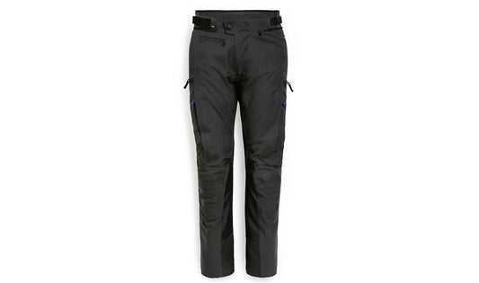 Pantalones PaceGuard gris oscuro talla 58 OEM 76117922878 para BMW Motorrad Adventure y Tour. Original BMW Motorrad.