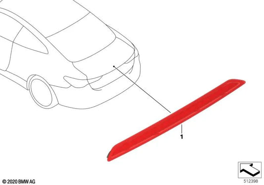 Third Brake Light for BMW 4 Series G23, G83 (OEM 63257477629). Original BMW.