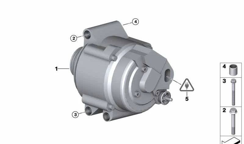 Caja de enchufe OEM 12527511295 para MINI R50, R52, R53. Original MINI.