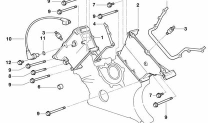 Tornillo ISA OEM 07129905867 para BMW (Modelos compatibles: E82, E88, F20, F21, F40, F52, F70, F22, F23, F44, F45, F46, F87, G42, U06, G87, E30, E36, E46, E90, E91, E92, E93, F30, F31, F34, F35, F80, G20, G21, G28, G80, G81, F32, F33, F36, F82, F83,