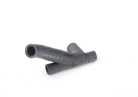 OEM 11151739266 motor ventilation tube for BMW E30. Original BMW.