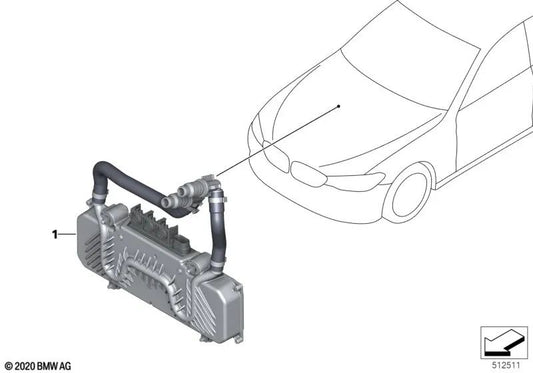PCU -Stromversorgungseinheit für BMW X5 F95N, G05, G05N, G18, G18N, X6 F96N, G06, G06N, X7 G07, G07N (OEM 61425B3C944). Original BMW