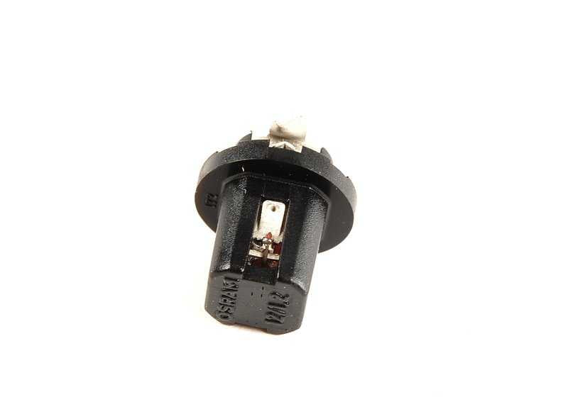 Bombilla cuadro instrumentos 1,2W OEM 62111368299 para BMW E30, E28, E34, E24, E23, E32. Original BMW. Ideal para iluminar el panel del salpicadero.