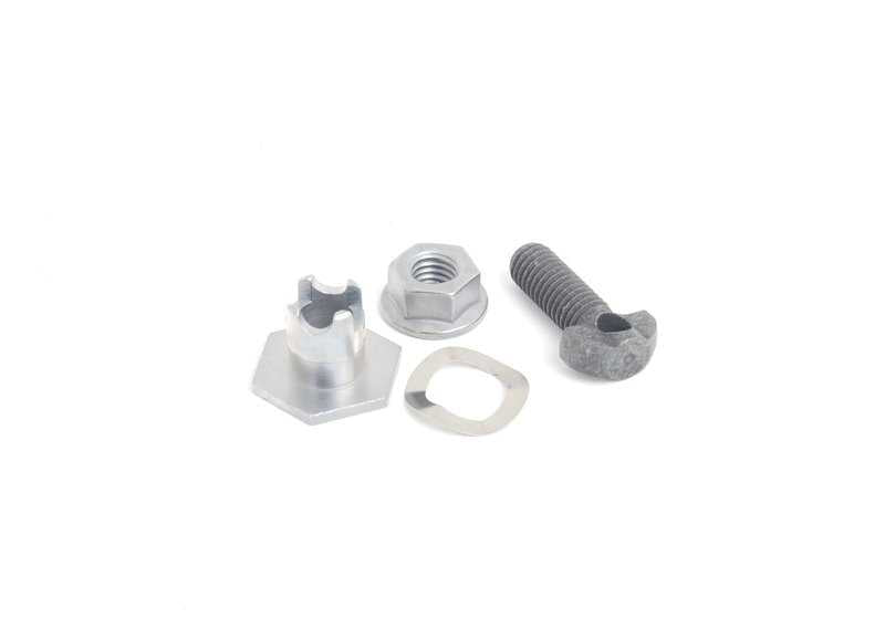 Juego de piezas de sujeción OEM 24500429180 para BMW E81, E82, E87, E88, E36, E46, E90, E91, E92, E93, E34, E39, E60, E61, E63, E64, E32, E38, E31, E84, E83, E53, Z3, E85, E86, E89, E52. Original BMW.