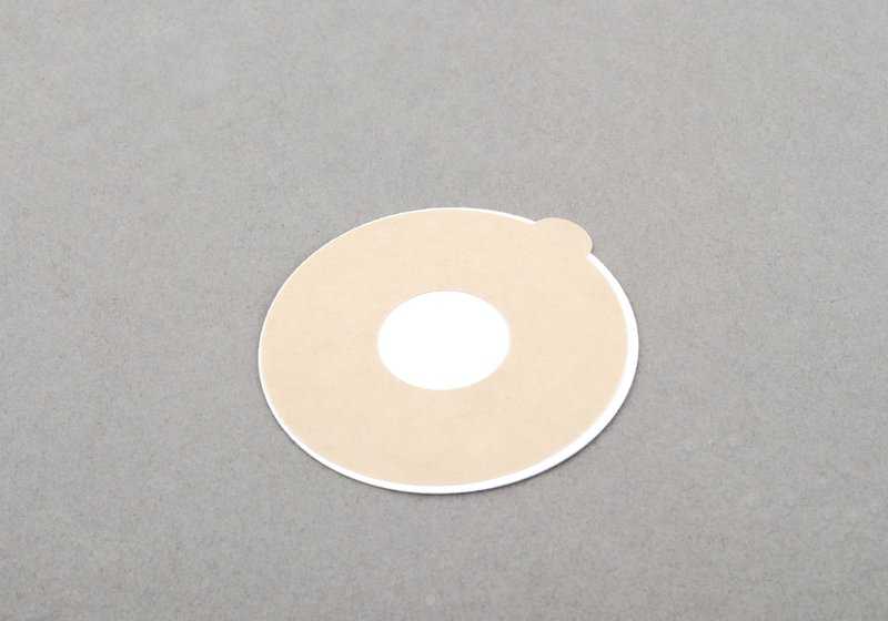 Emblema con adhesivo OEM 36131181106 para BMW E12, E28, E24, E23. Original BMW.