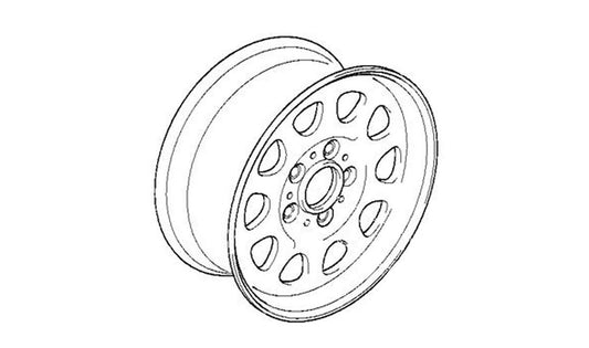 Alloy wheels for BMW 3 Series E36 (OEM 36111092175). Original BMW.