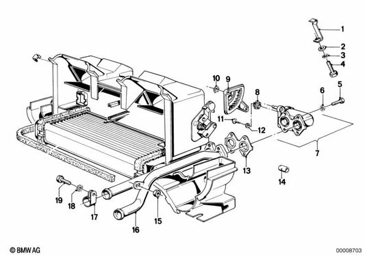 Vis à tête cylindrique M3x6 OEM 07119907600 pour BMW E21, E30, E39, M1 E26 et plus. Véritable BMW.