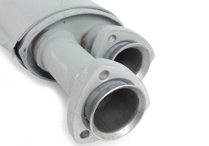 Front silencer OEM 18121175908 for BMW E21 323I (1978–1982). Compatible with manual and automatic versions. Original BMW piece.