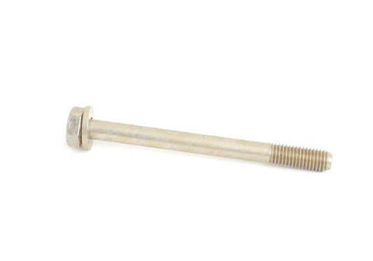 Hexagon screw with washer for BMW 3 Series E36, E46, 5 Series E34, E39, E60, E61, 7 Series E65, E66, X3 E83, X5 E53 (OEM 07119900476). Genuine BMW