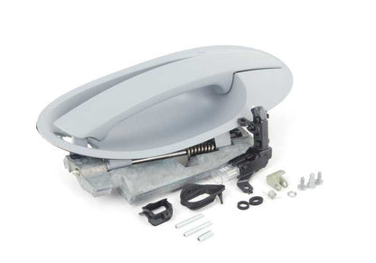 Maneta exterior de puerta derecha imprimada OEM 51217191902 para BMW E65, E66. Original BMW.