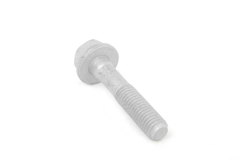 Tornillo hexagonal con brida M10x50 OEM 07119906928 para BMW E81, E82, E87, E88, E90, E91, E92, E93, E60, E61, E63, E64, E65, E66, F01, F02, E84, F25, G01, F26, G02, E70, I01. Original BMW.