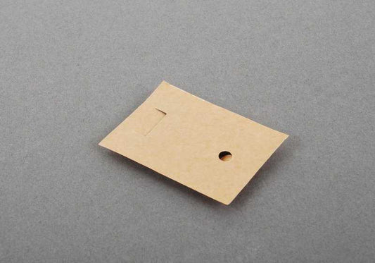 Emblema adhesivo trasero número "3" OEM 51141934619 para BMW E30. Original BMW.
