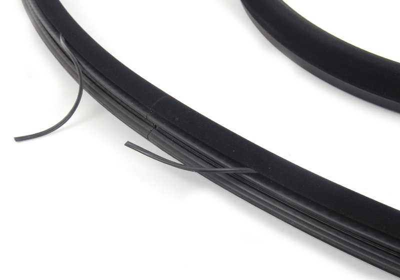Protector de canto puerta delantera OEM 51727278503 para BMW F10, F10N, F11, F11N, F18, F18N. Original BMW.
