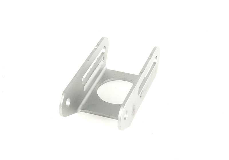 Soporte tensor (Spannlasche) OEM 12311714450 para BMW E34 y E32. Pieza original BMW.